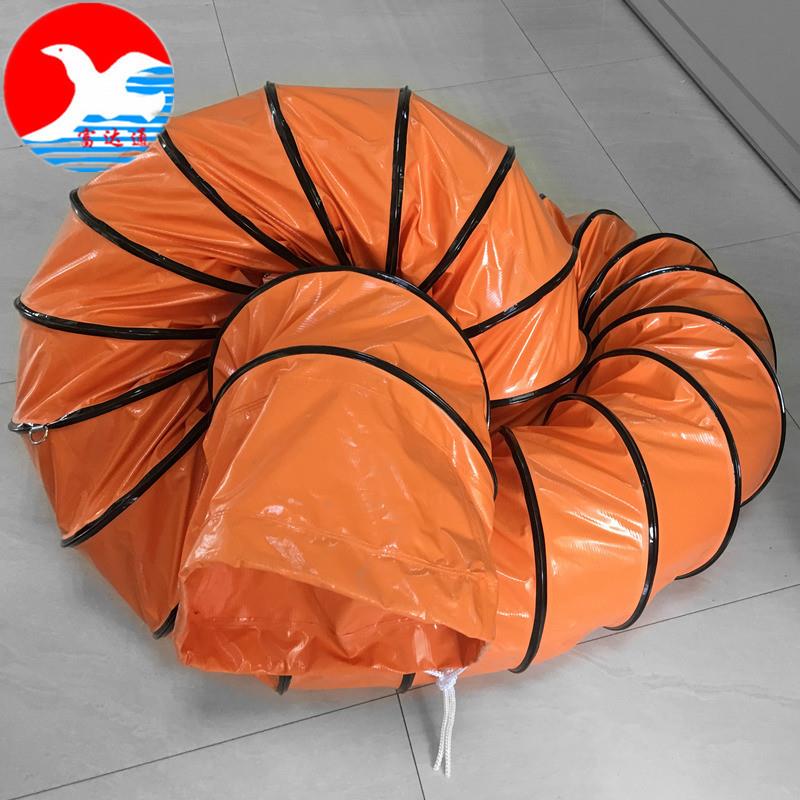 PVC钢丝软通风管帆布尼龙螺旋伸缩吸尘排气管骨架风筒厂家