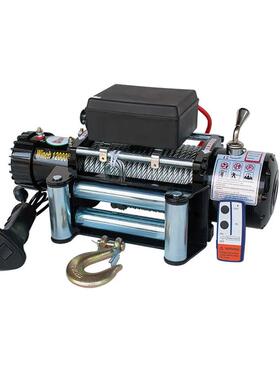 SHAWSON电动绞盘12v12000LBS24v电动绞盘遥控钢丝绳拉力强