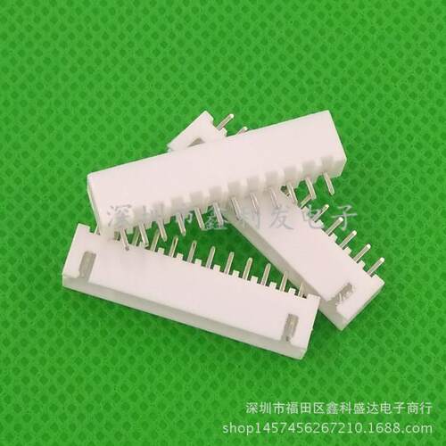 XH-12A间距2.54mm直针座12P12A针子连接器XH2.54-12P接插件