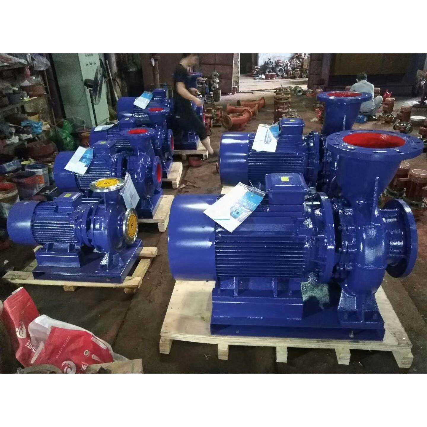 A沂洺ISW80-500I管道离心泵增压泵化工泵热水泵ISWHB/IHW/ISWB