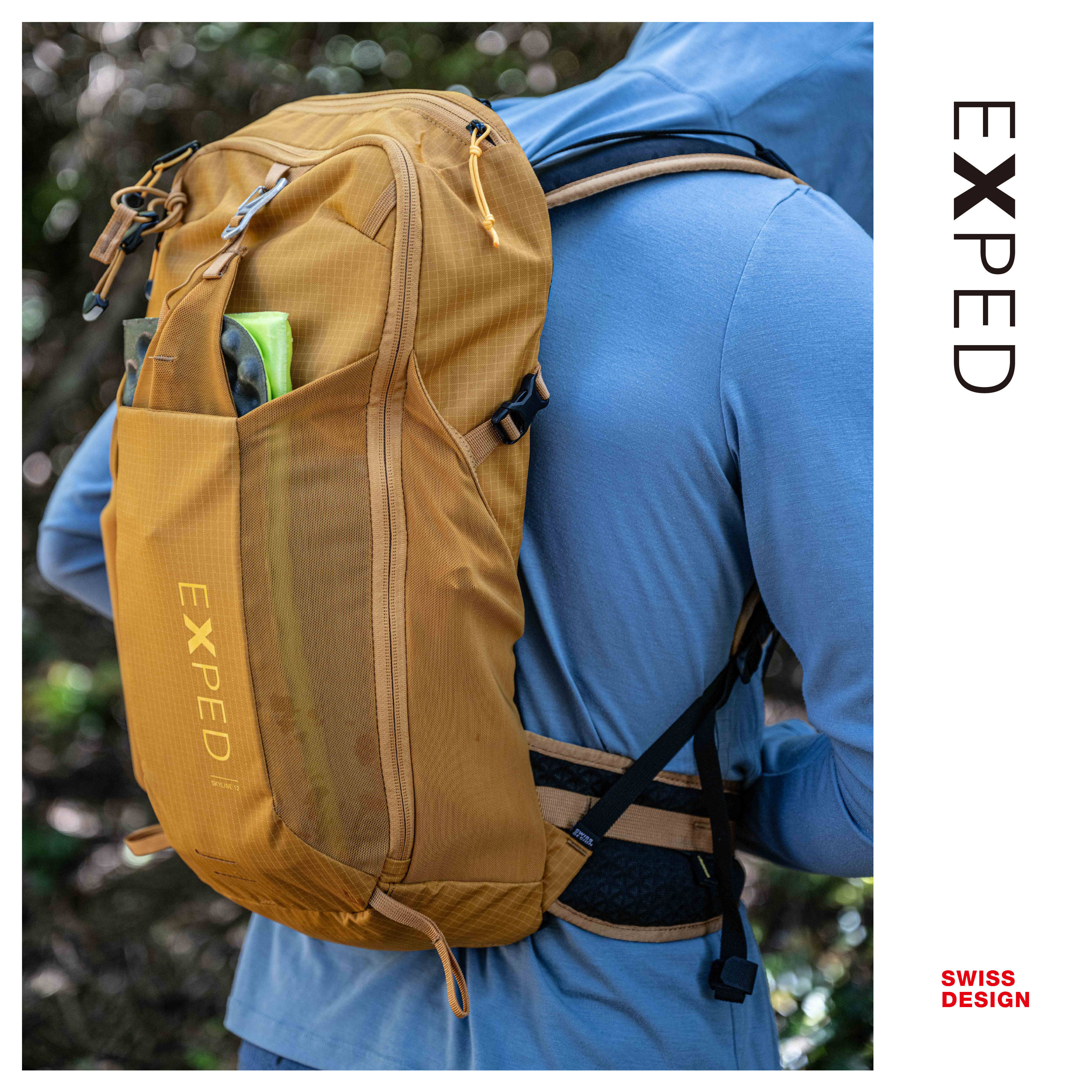 瑞士EXPED Skyline徒步登山包户外骑行通勤旅行轻量防水双肩背包