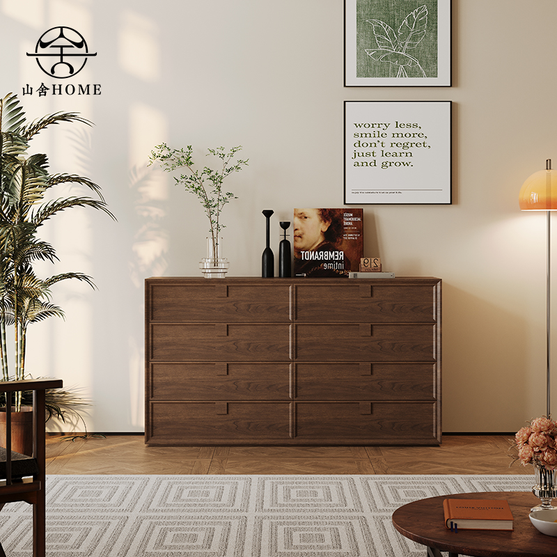 原创正品~中古风实木八斗柜！