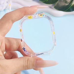 适用米兔儿童电话手表7A保护壳5c表带6c透明壳S1套7保护套7x/c7a