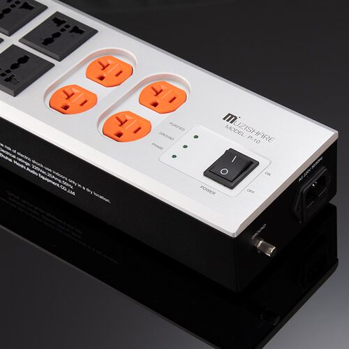 美诗P-10电源滤波器 音响电源净化器 MUZISHARE音响配件 HI-FI音