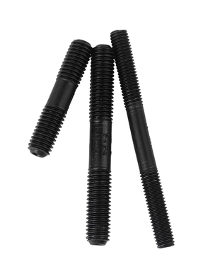 8.8级高强度双头螺丝双头螺栓GB901双头螺柱发黑螺杆M8M10M12-M39