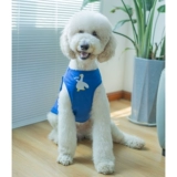 Симпатичная собачья одежда Большой собачья бренд летний тонкий лабрадор золотые волосы