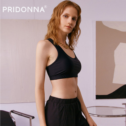 运动无痕背心pridonna