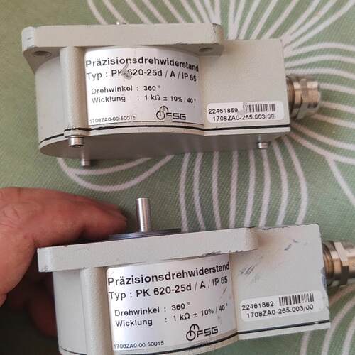 PK620-25d FSG精密角位移传感器 工业自动化检测元件议价维修