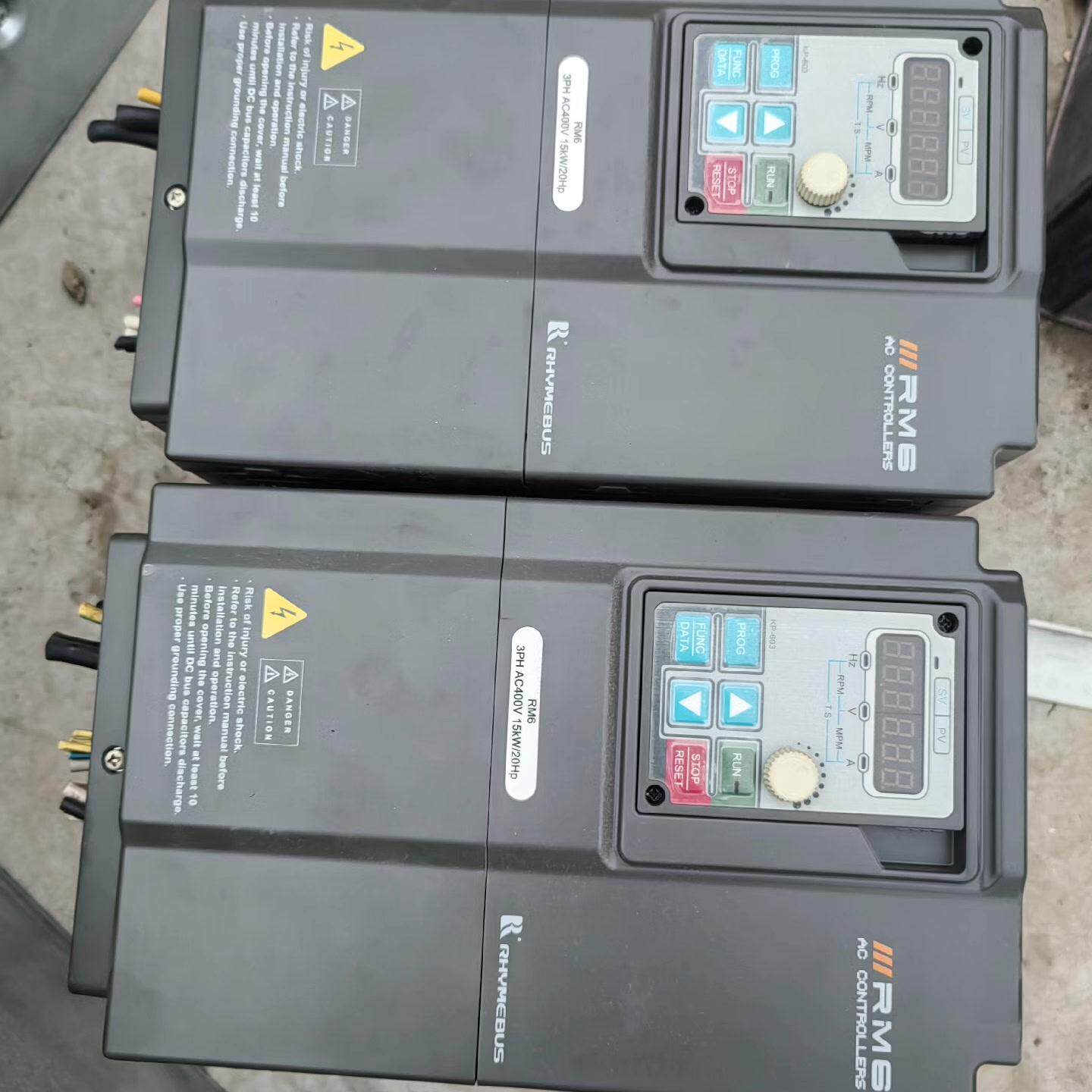 RM6 变频器 15KW AC400V 宁茂工业工控调速装置议价维修