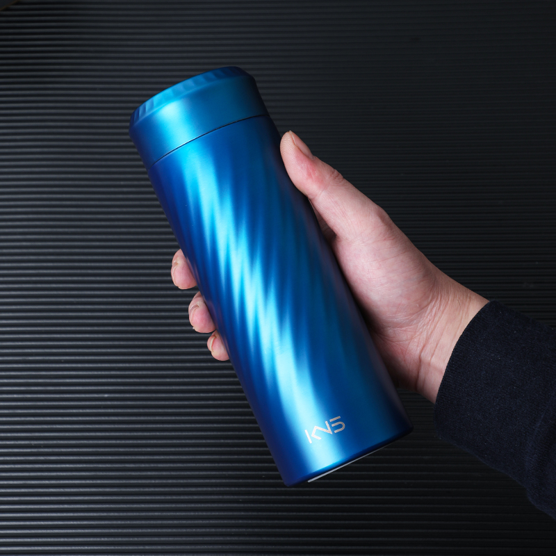 康纳斯简约陶瓷骨瓷内胆泡茶杯