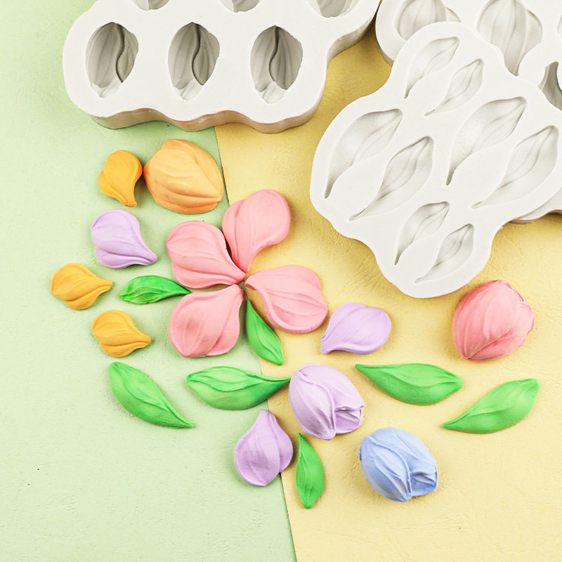 刮刀花模具硅胶郁金香巧克力花瓣网红格桑花磨叶子百合烘焙蝴蝶兰,厨房/烹饪用具,烘焙模具,淘宝优惠券,粉丝福利购,淘宝优惠卷