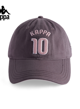Kappa卡帕背靠背男女同款2025新款运动休闲棒球帽遮阳鸭舌帽子