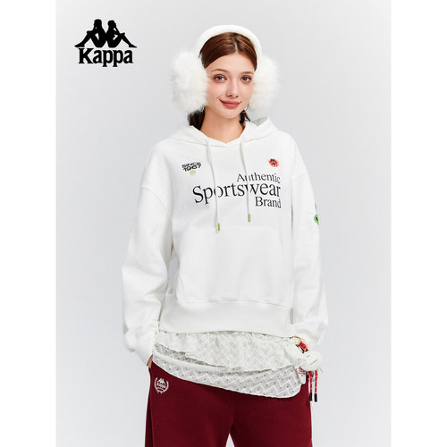 Kappa卡帕背靠背运动卫衣女