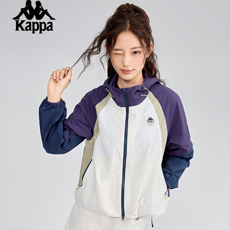kappa卡帕女子运动休闲针织外套