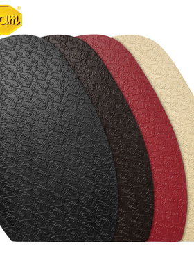 意大利vibram3374 4374前掌后掌黑色V掌贴鞋底鞋掌贴1.8