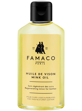 FAMACO法国进口貂油油皮皮革皮包皮衣鞋滋润养上光护防水护理