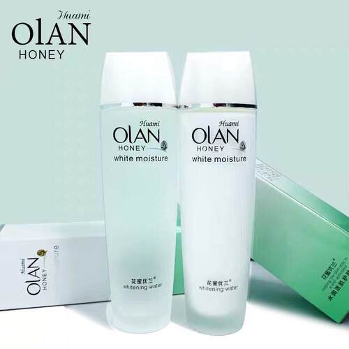 OLAN花蜜优兰水润活肌护肤系列柔润净爽柔肤水120ml乳液保湿0