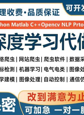 深度学习python代编程matlab代码仿真建模github复现神经网络代做