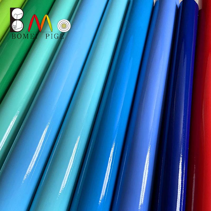 0.7mm漆皮pu皮革面料淘气堡软包