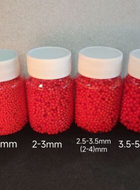 泡沫逗钓颗粒钓鱼饵浮球软珠珠鲫鱼鲤鱼泡泡球1-3mm抖钓黑坑泡沫