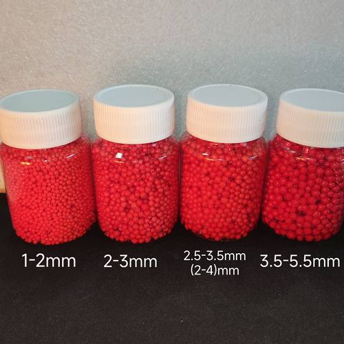 泡沫逗钓颗粒钓鱼饵浮球软珠珠鲫鱼鲤鱼泡泡球1-3mm抖钓黑坑泡沫