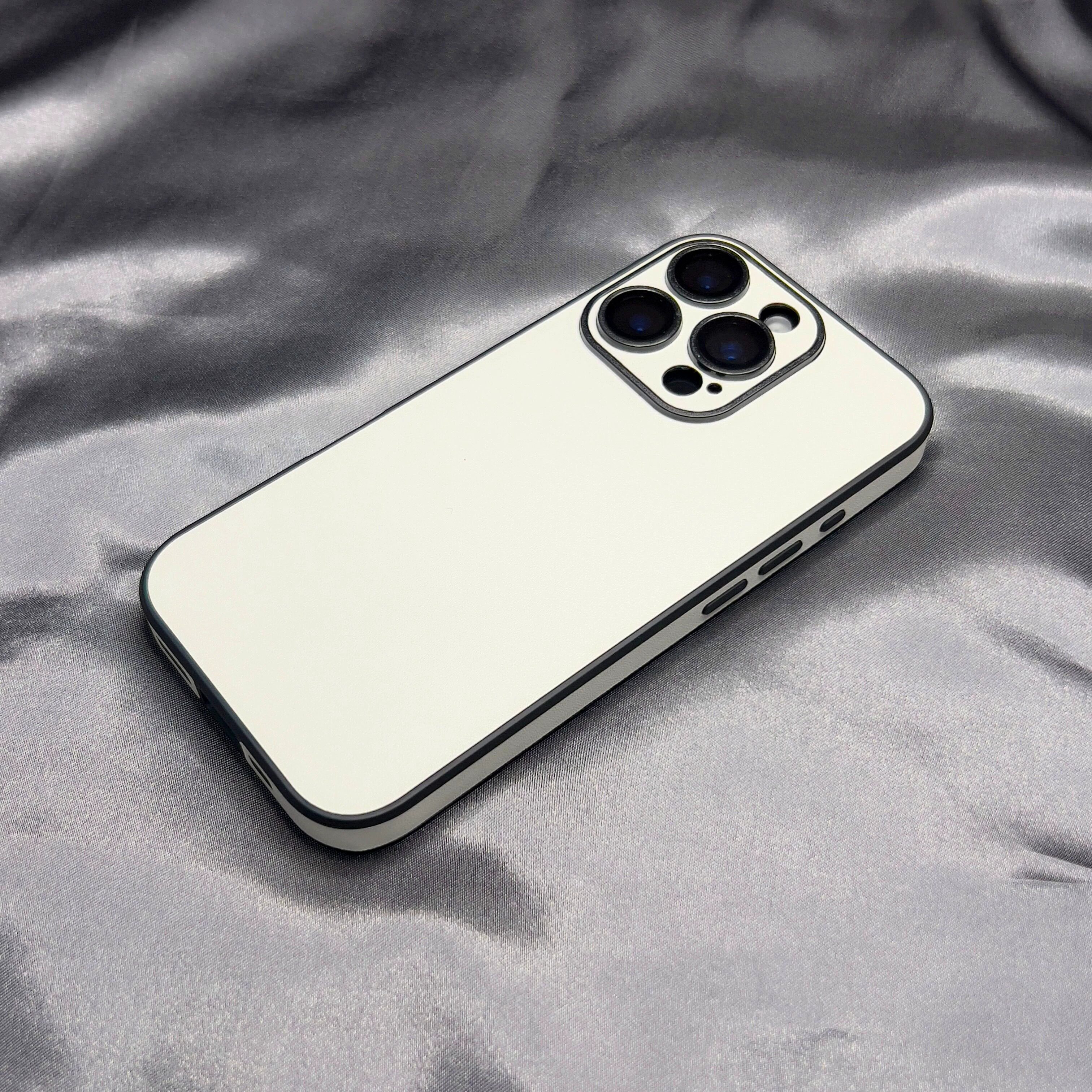 纯色素皮纹适用苹果15手机壳iphone16promax简约四包边15自带镜头膜14pro全包13防摔12高级感14网红撞色小众