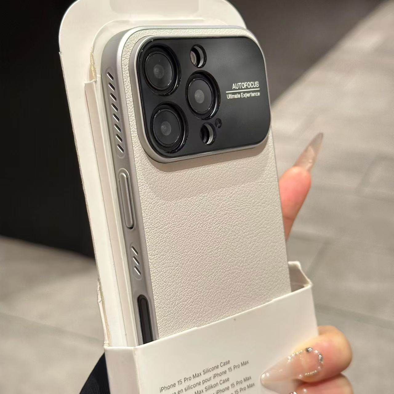 简约风新款秒变iphone17大视窗适用苹果16pro手机壳15pro散热磁吸iphone14Promax荔枝纹精孔保护壳高级感潮牌