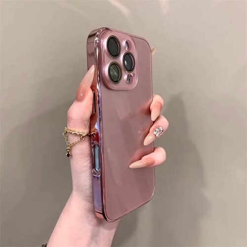 高级轻奢水晶玻璃手机壳