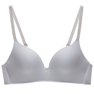 2件装 无钢圈文胸薄款小胸罩一片式舒适少女日系高中学生无痕内衣