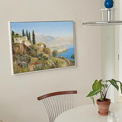 阿洛伊斯·阿内格花卉风景装饰画山水油画风格壁画小众文艺桌面画