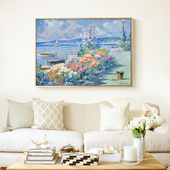 店主超爱 Graves阿伯特富勒格拉夫作品花卉海边治愈系装 饰画油画