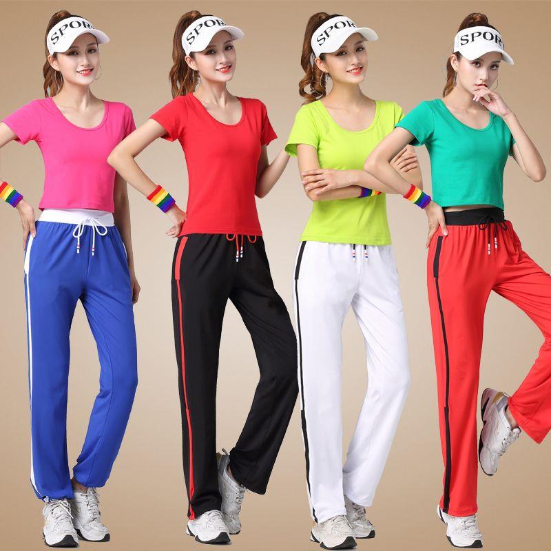 广场舞服装速干运动高弹舞蹈鬼步团体啦啦健身操舞蹈练功裤瑜伽裤