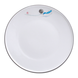 炒菜盘子高级感商用高档酒店高颜值餐具特色中餐菜盘牛排摆盘餐盘