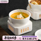 蜡烛加热汤盅一人份花胶炖盅五星级酒店会所创意餐具保温燕窝碗盅