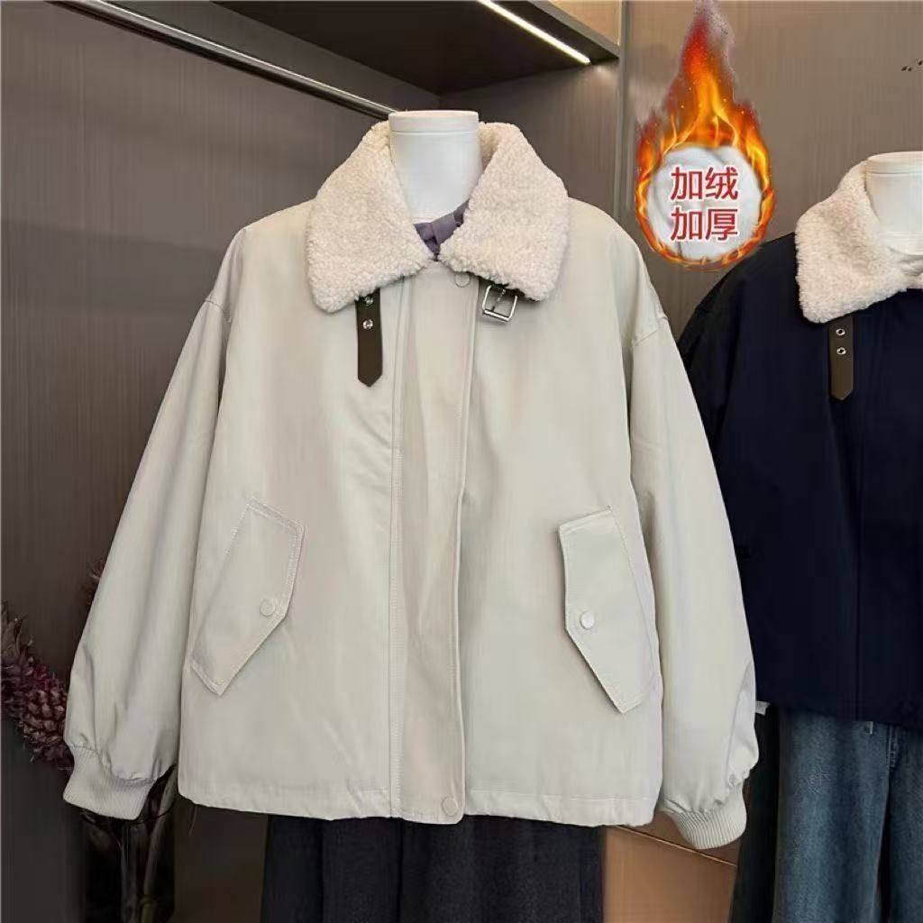 加绒加厚2025秋冬新款韩