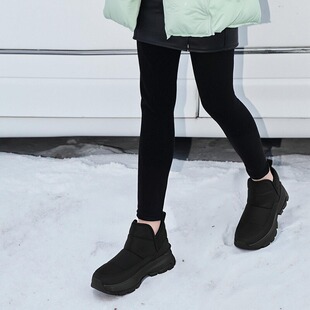 ICEPEAK艾斯匹克2025冬新品女士休闲运动鞋中高帮加绒加厚雪地靴