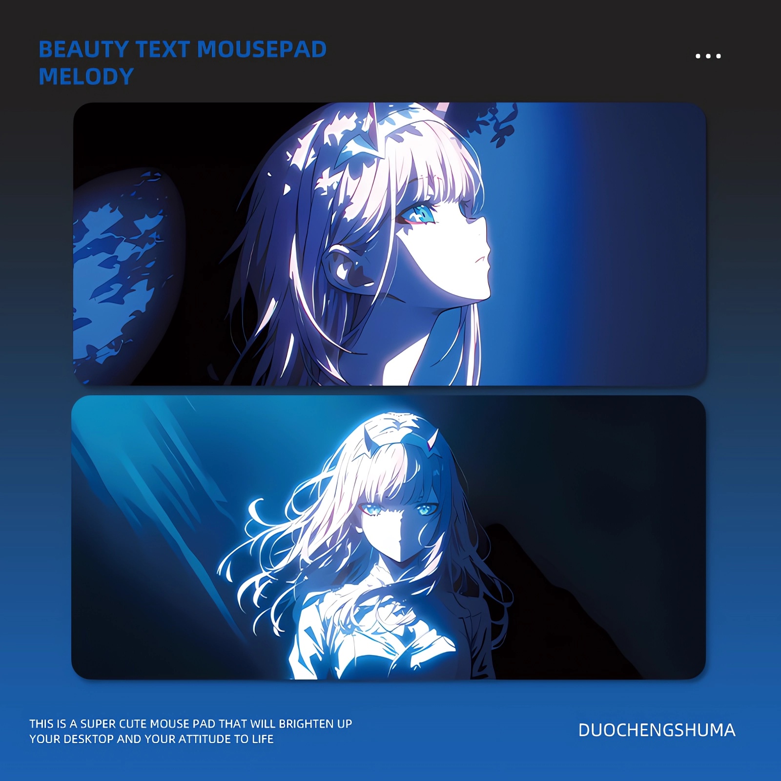 国家队02鼠标垫超大可定制二次元