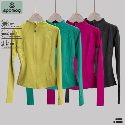瑜伽服女2025新款高级感普拉提上衣秋冬季健身房跑步运动长袖外套