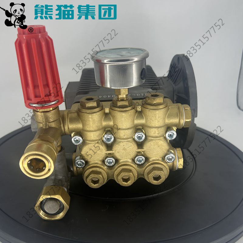 上海熊猫PM-368高压清洗机铜块调压阀压力表曲轴连杆机油箱369型