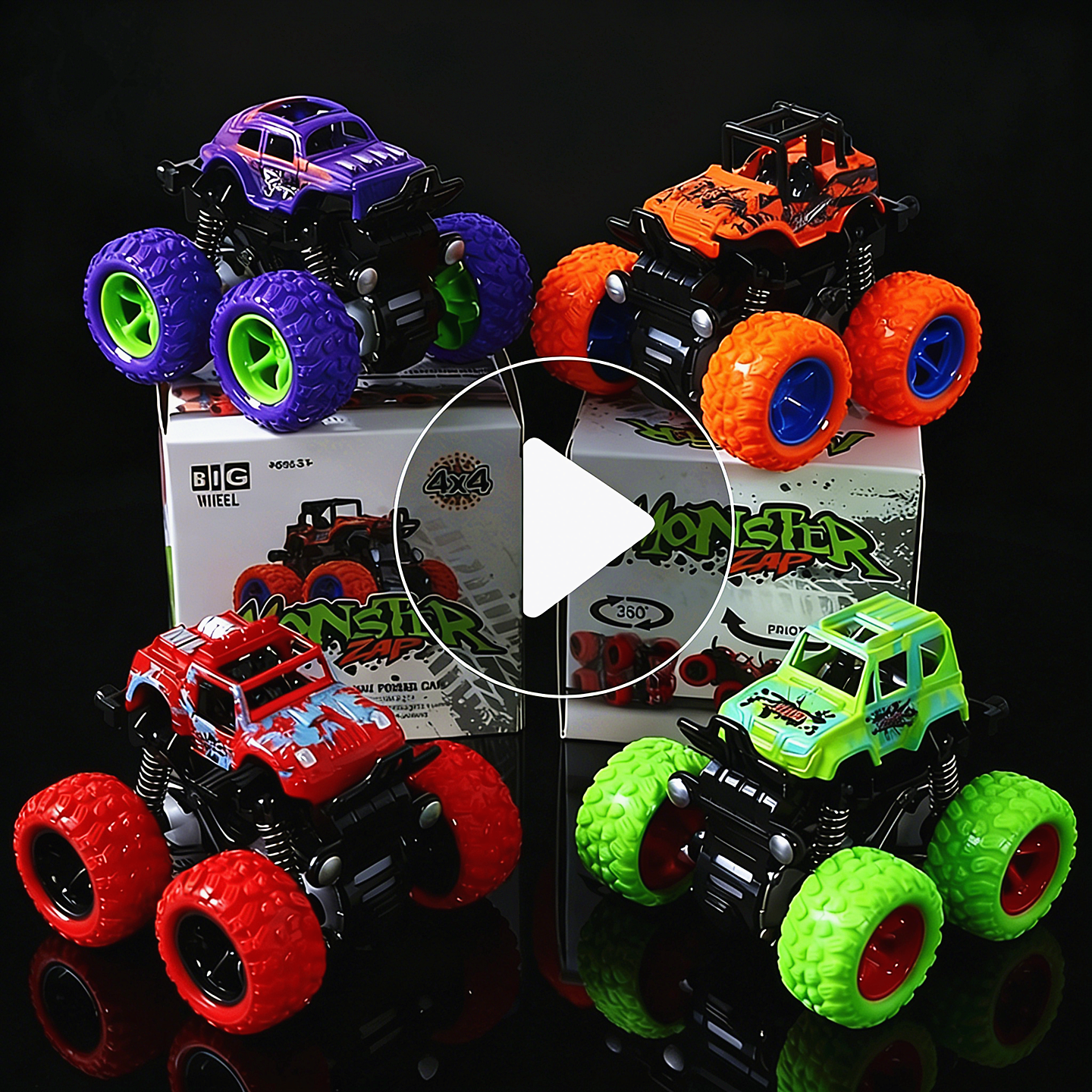 汕头澄海大脚车玩具儿童惯性四驱越野车回力玩具车模型男孩小汽车,玩具/童车/益智/积木/模型,惯性/回力/滑行玩具,淘宝优惠券,粉丝福利购,淘宝优惠卷