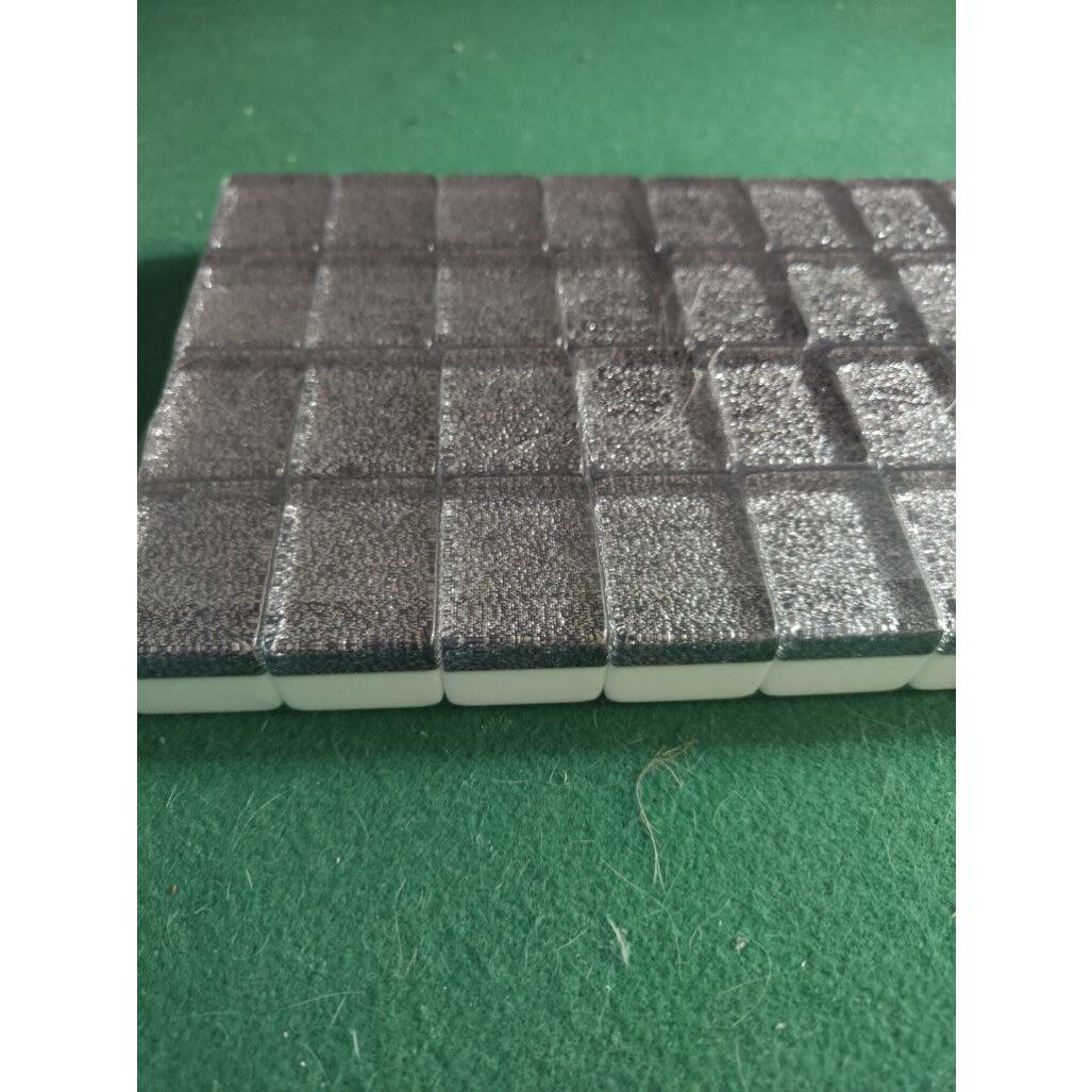 质感手打多色礼品水晶麻将8分38.5牌水晶个性礼物新品益智大号带