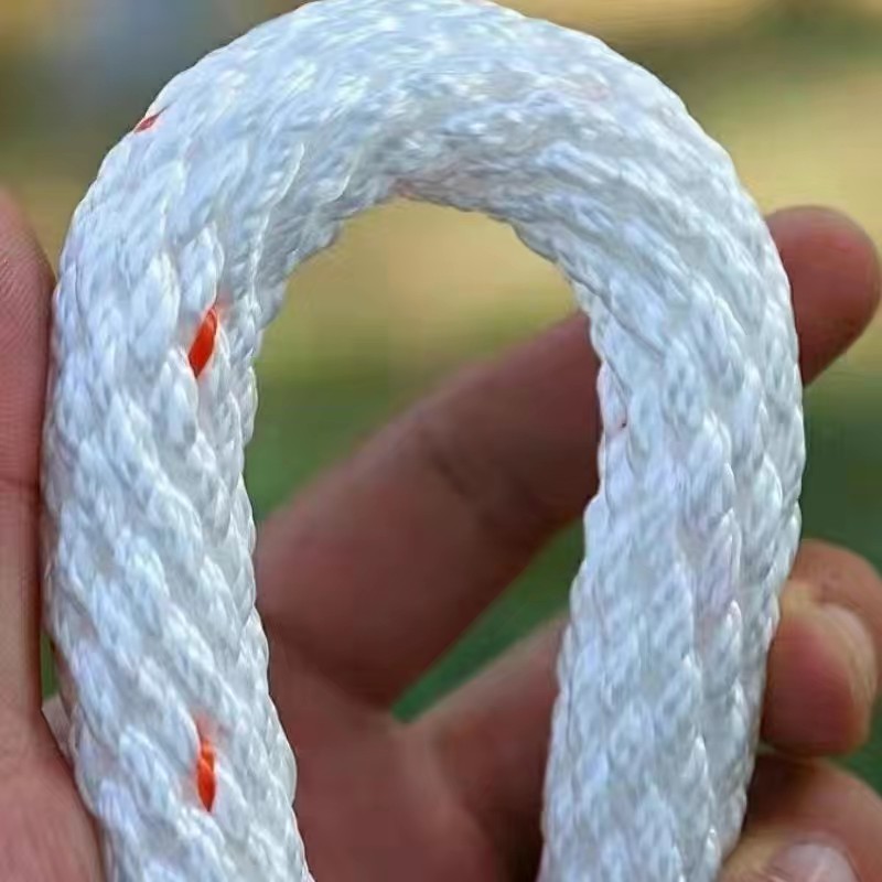 丙纶全编绳尼龙绳牵引绳绑车绳栓牛吊绳高空作业攀岩空调电工外墙