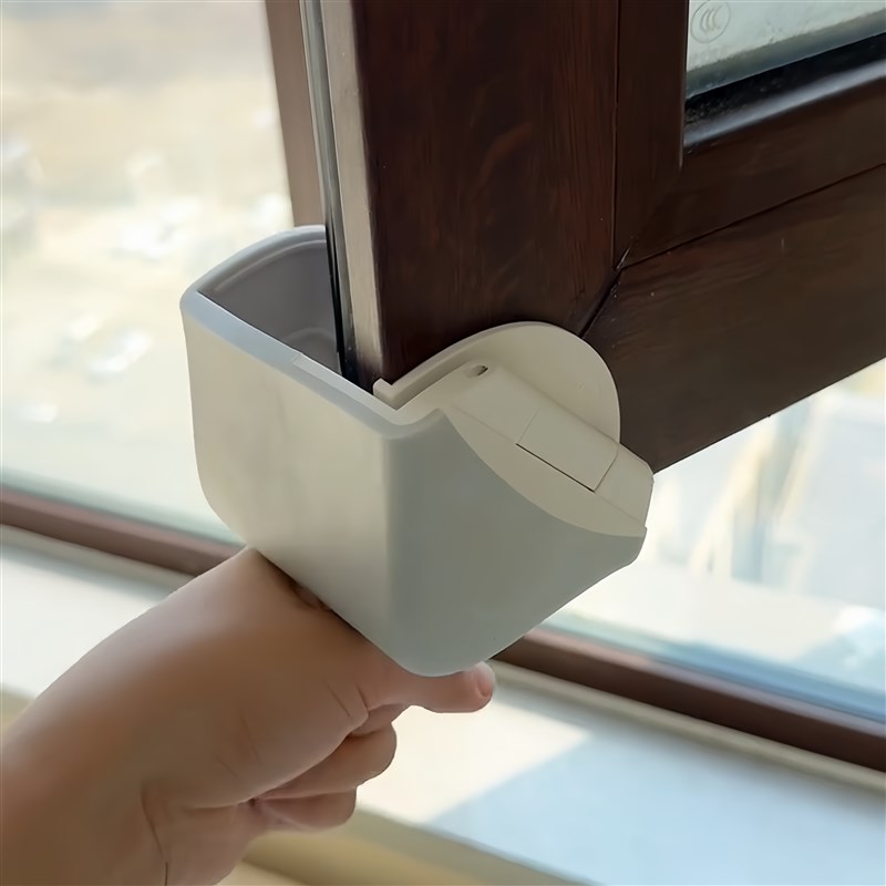 窗户防撞角保护套防磕碰软包全包内开窗直角不影响关窗护角