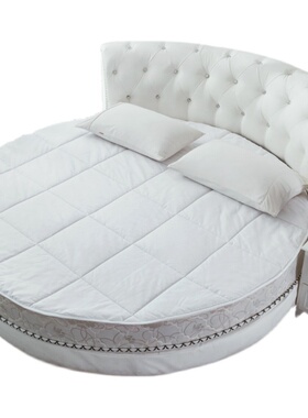 圆床床褥子圆形床垫圆床护垫圆形护C垫被垫褥防滑圆床垫保护垫加