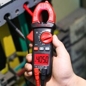 201钳形表双色屏万用表数字高精H度全自动防烧钳型电流表万能