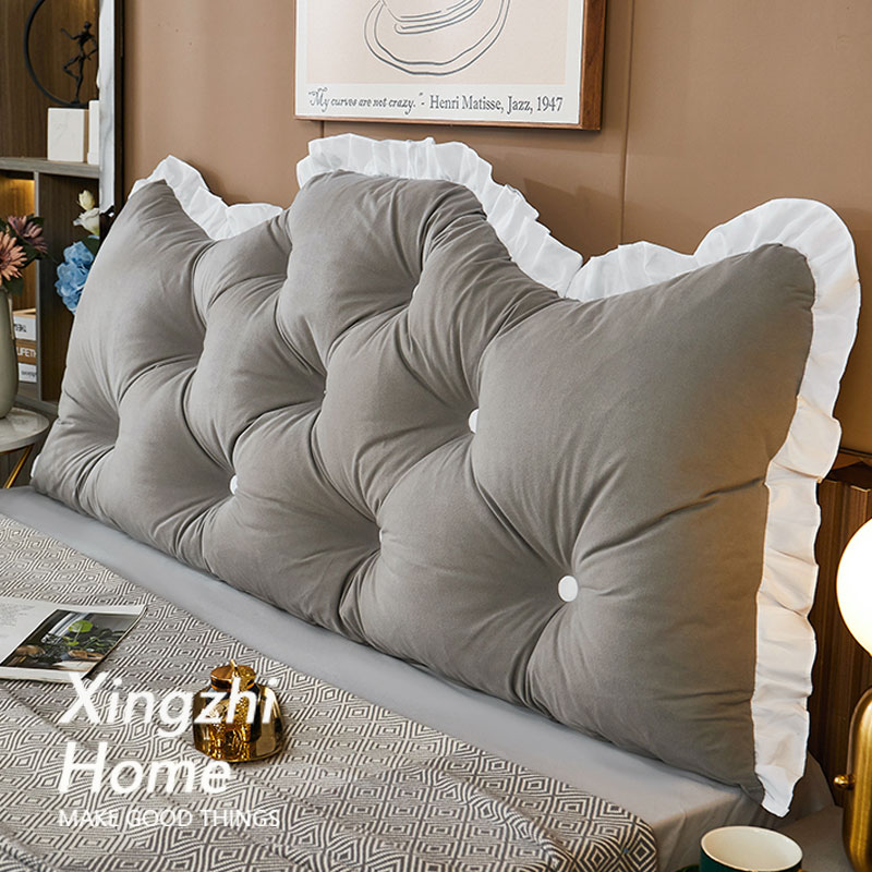 星致家公主牀头靠垫m可拆洗靠背垫防撞软垫牀上大靠枕软包靠背雅