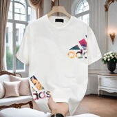 印花国潮纯棉短袖 奥特莱斯 重磅美式 小红书推荐 T恤 一折专区