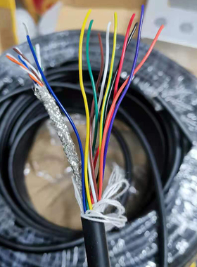 15米的型号:SSM-15m-10*0.3平方+CATEP网线带屏蔽一体电缆