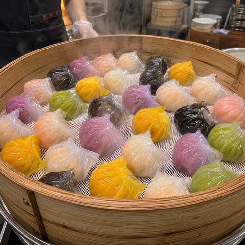 餐饮专用多口味速冻水晶饺火锅