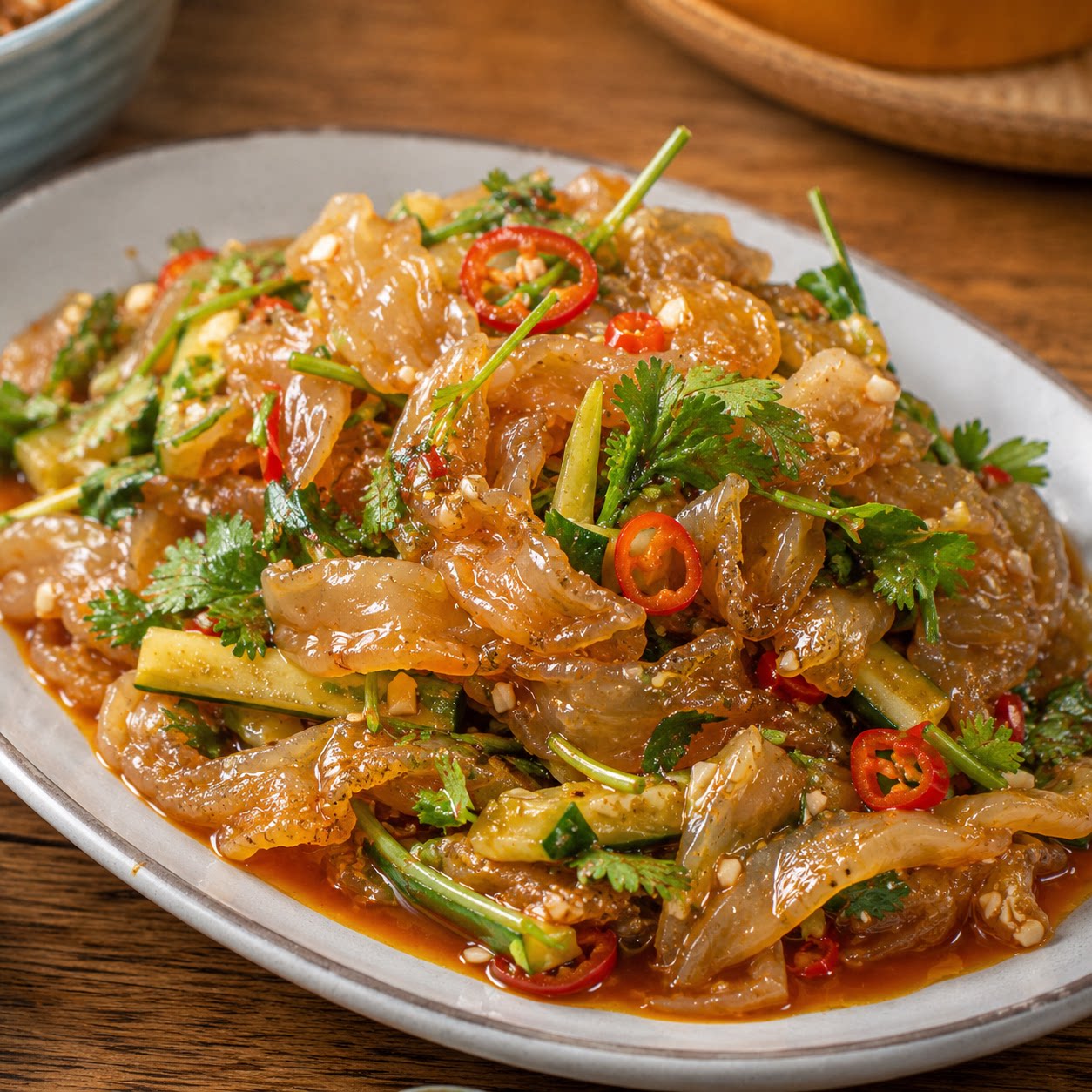 商超同款海蜇丝带料汁酸辣即食图片